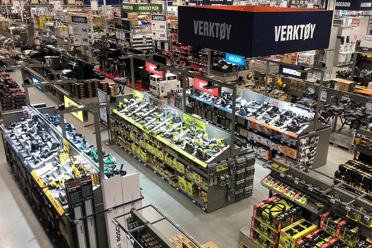 Obs BYGG lanserer ny verktøyavdeling med rått utvalg