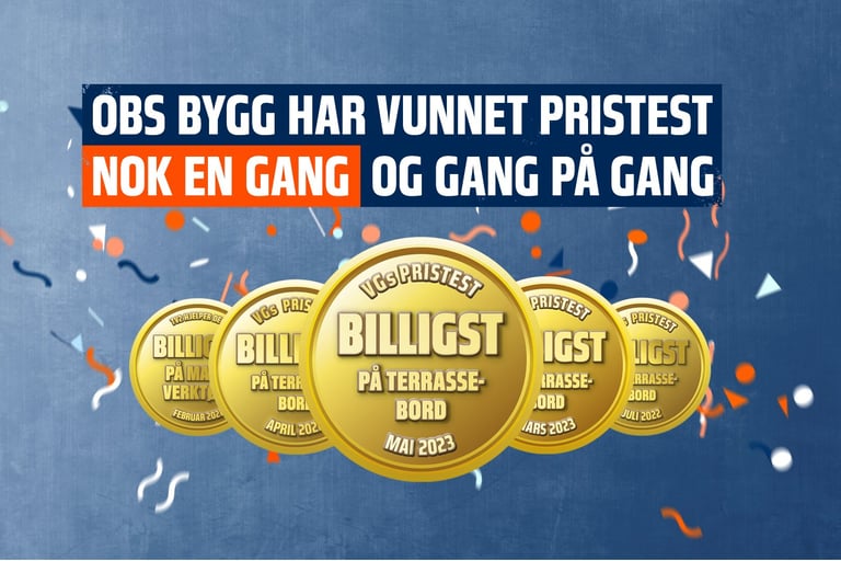 Obs BYGG prisvinner på terrassebord – igjen