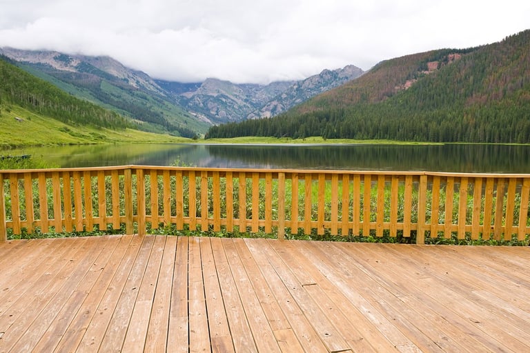 Frisk opp terrassen med et nytt rekkverk