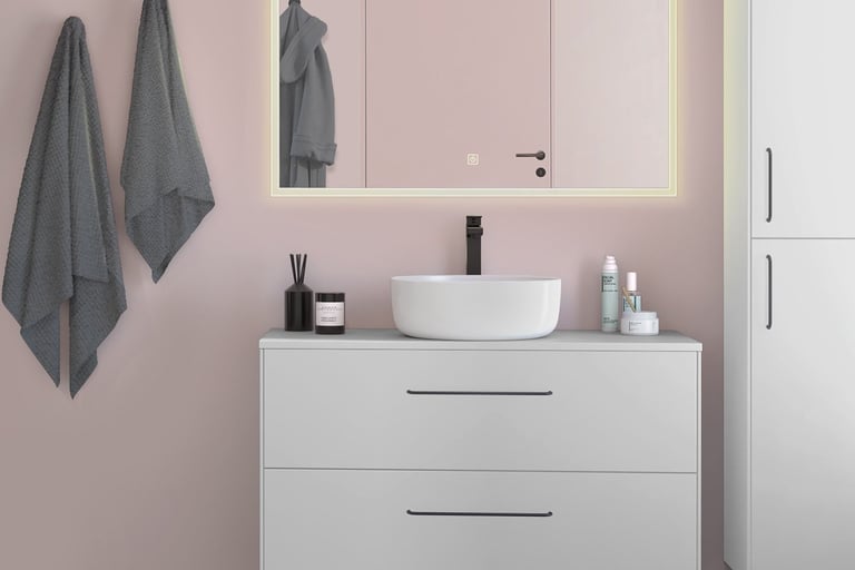 Gi baderommet en ny look med nytt blandebatteri