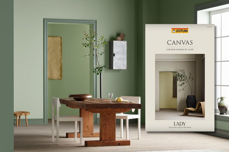 5 vakre nyanser fra Jotuns fargekart 2024