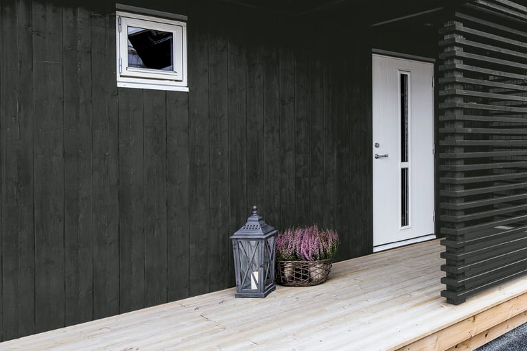 Matt eller blank eksteriørbeis? Dette bør du tenke på