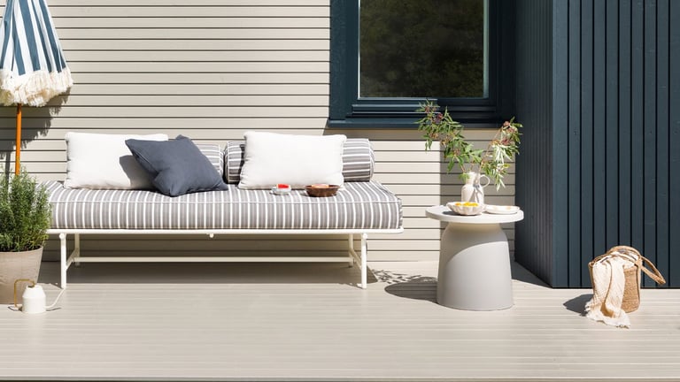 Endelig kan du male terrassen