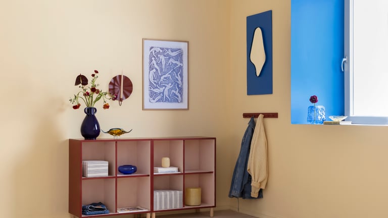 Fargesett møblene til å matche interiøret!