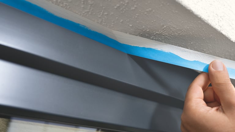 Maskeringstape er grunnlaget for et godt resultat