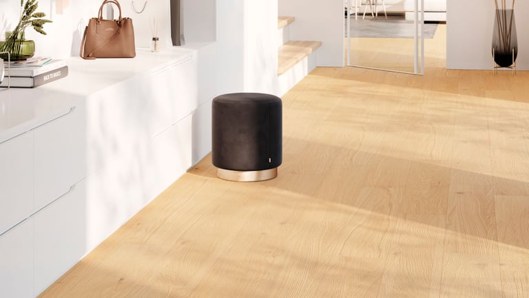 Topp by Pergo kombinerer ekte treverk med moderne design.