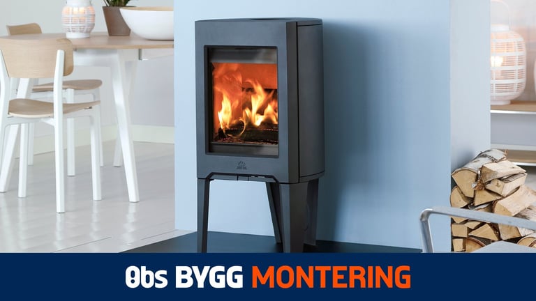 Våre sertifiserte montører installerer peisovnen din trygt og effektivt, slik at du kan nyte varme og hygge i hjemmet uten bekymringer.