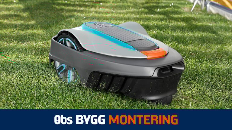 La våre erfarne montører installere din robotgressklipper for en perfekt klippet plen uten anstrengelse.