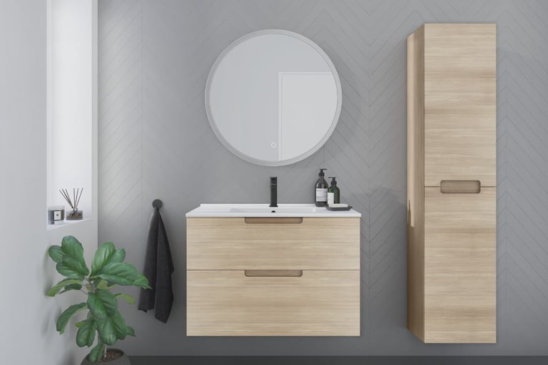 Slik får du maks ut av plassen på badet