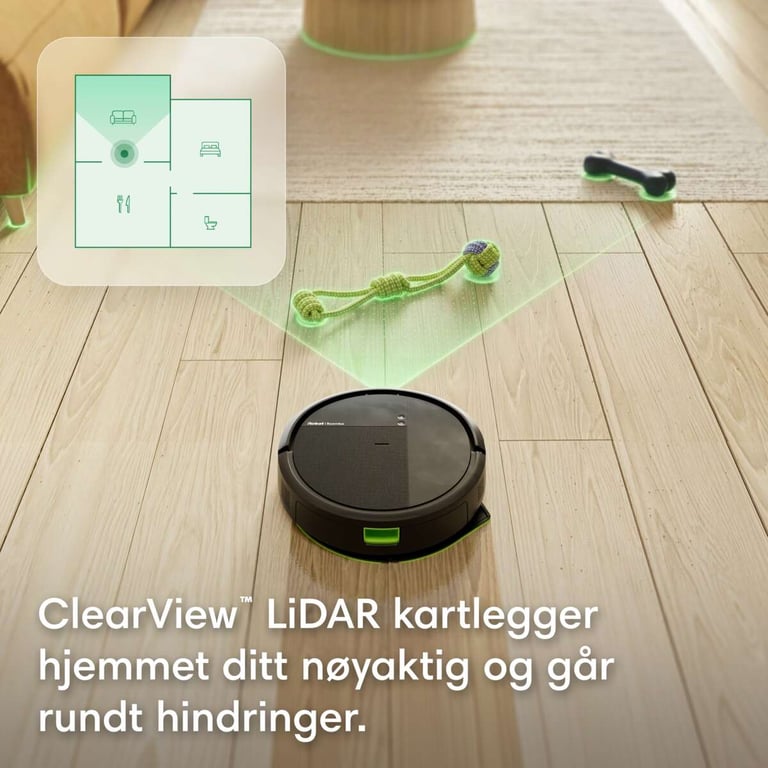 iRobot® Roomba Combo® 115 robotstøvsuger | Obsbygg.no