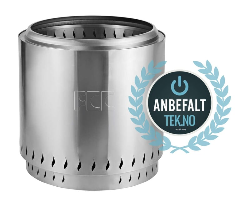 FCC Volcano Smokeless medium båltønne | Obsbygg.no