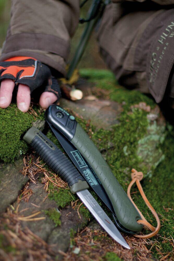 Bahco Laplander sammenleggbar tursag + kniv