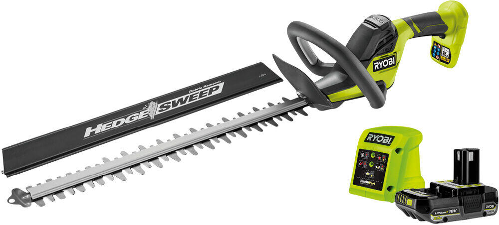 Ryobi ONE+ RY18HT45A-125 hekksaks m/batteri