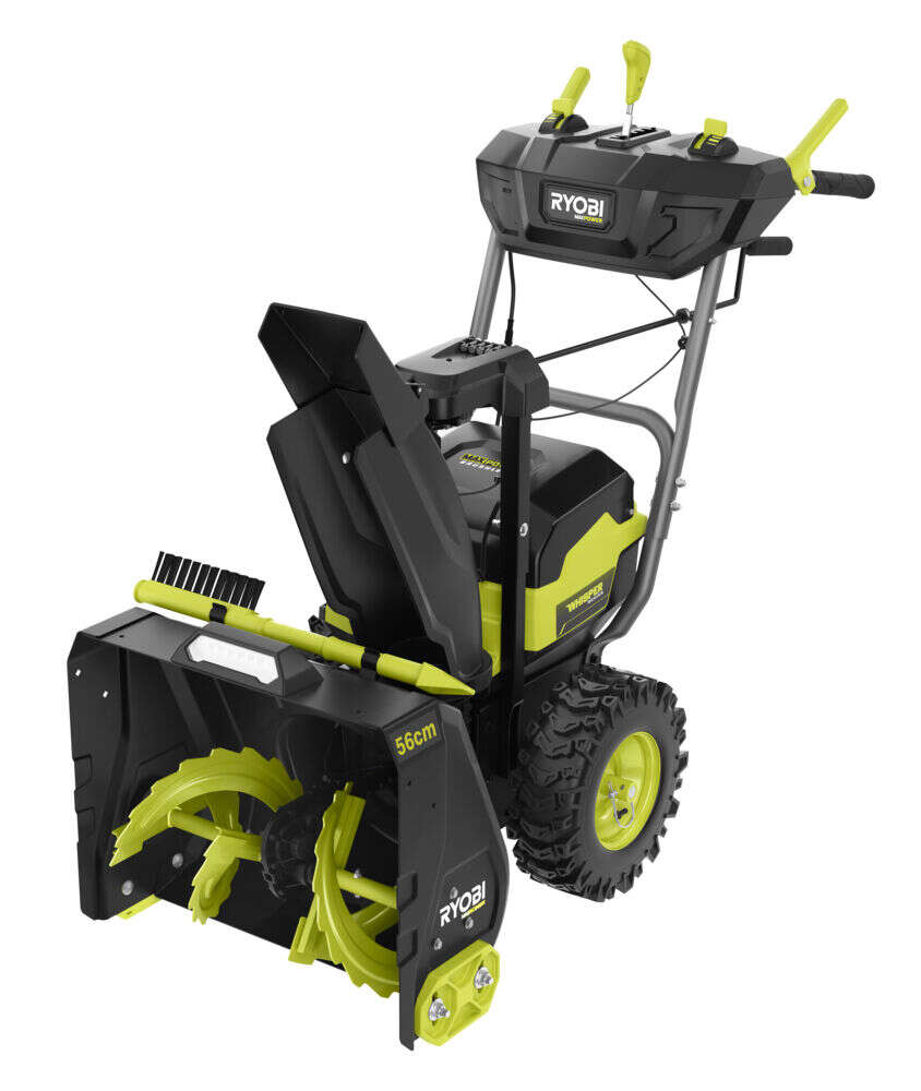 Ryobi Max Power RY36STX56A-250 snøfreser m/2 batterier