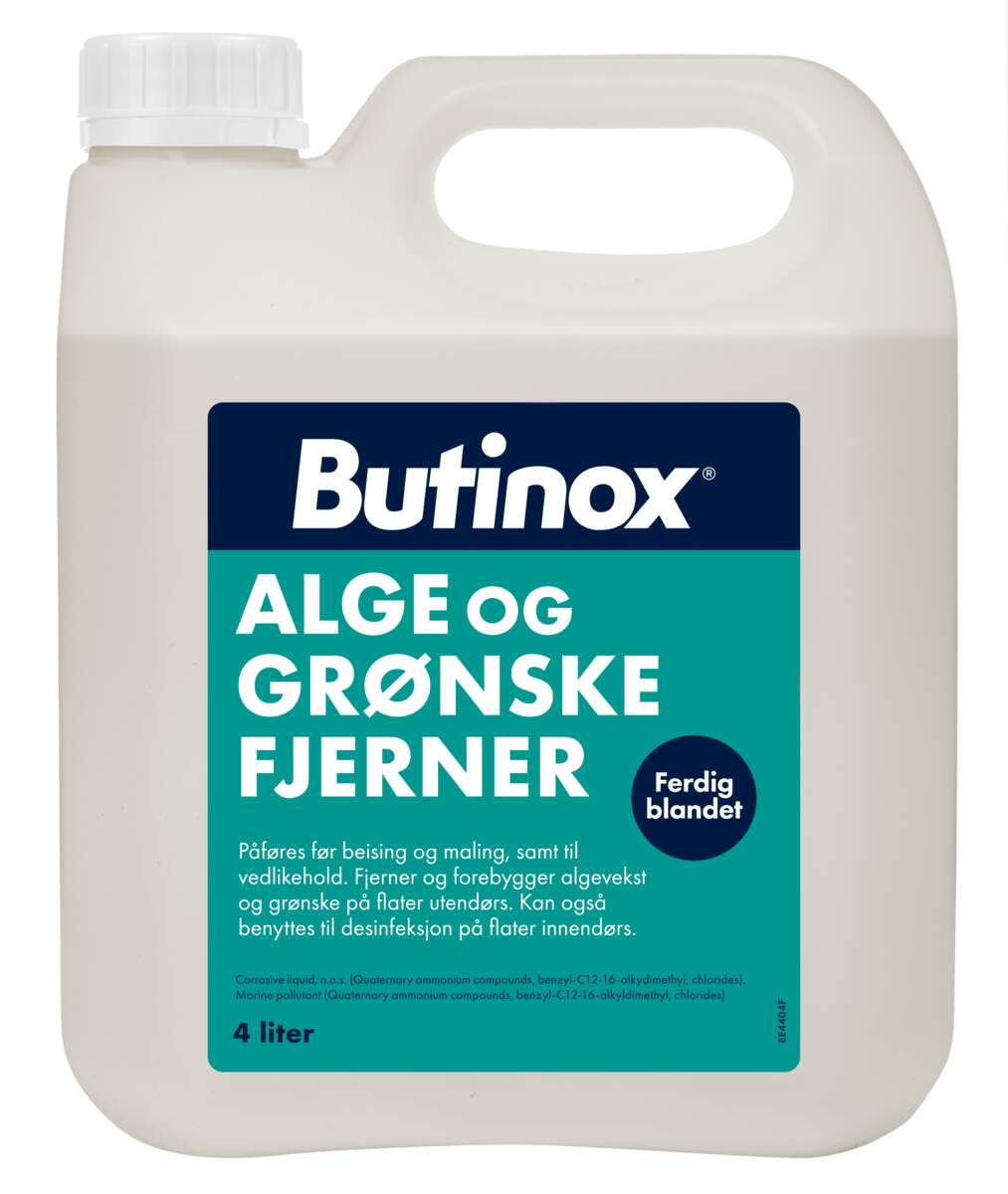 Butinox Alge og Grønskefjerner 4 liter | Obsbygg.no