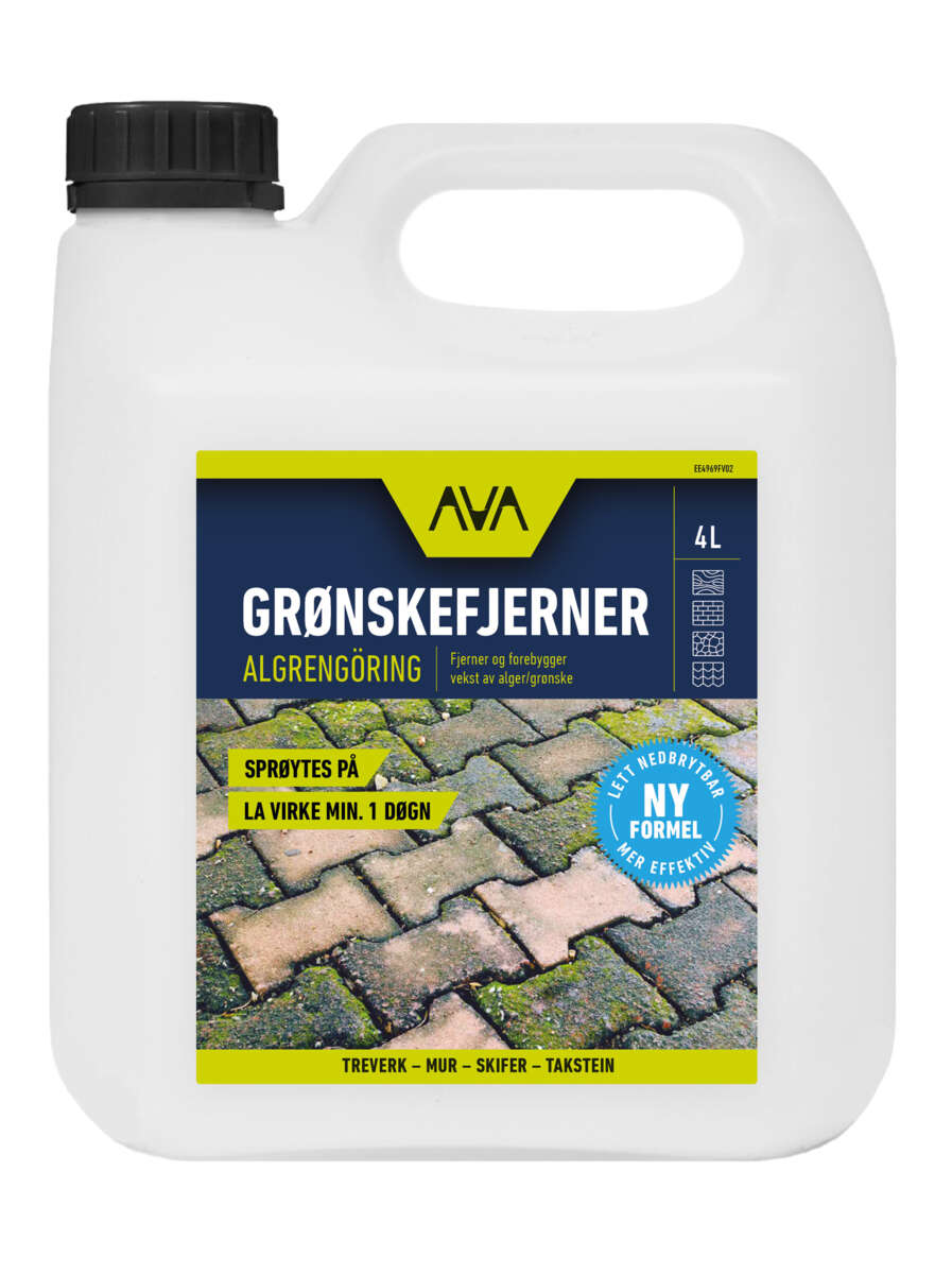 Ava grønnskefjerner ferdig utblandet 4 liter | Obsbygg.no