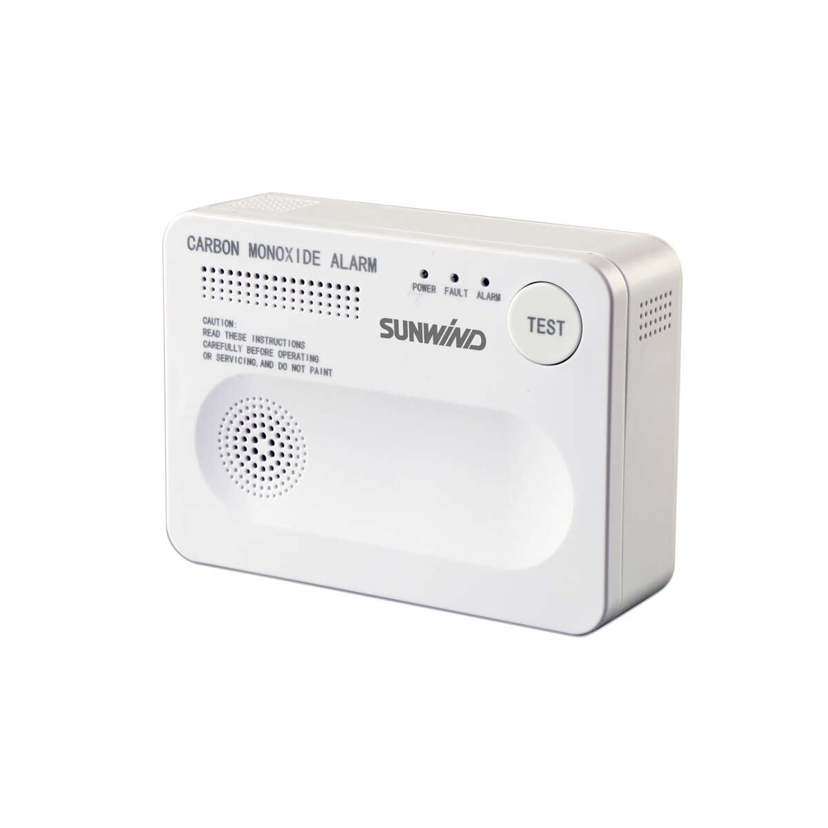 Alarm Sunwind for CO-Gass Batteridrevet