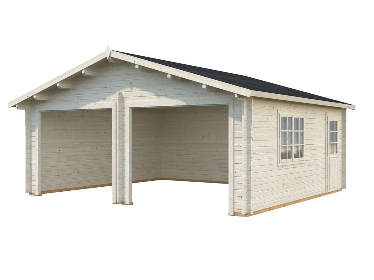Garasje Palmako Roger 28,4 m2 uten Port