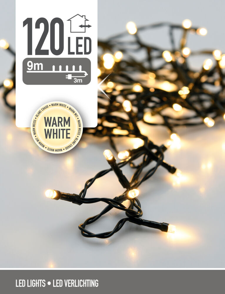Produkt miniatyrebild Lysslynge med 120 LED-lys