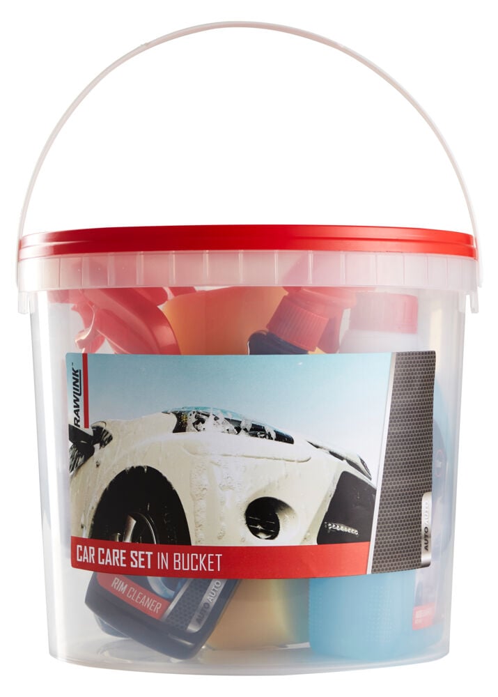 Rawlink vaskesett med bøtte