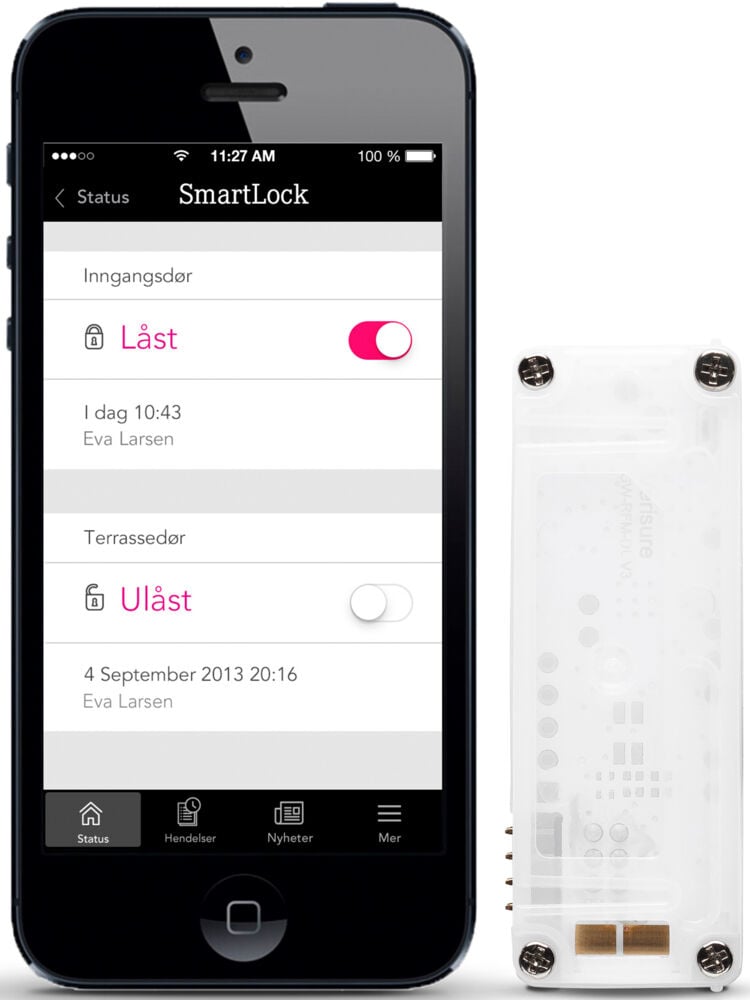 Produkt miniatyrebild Verisure Smartlock modul