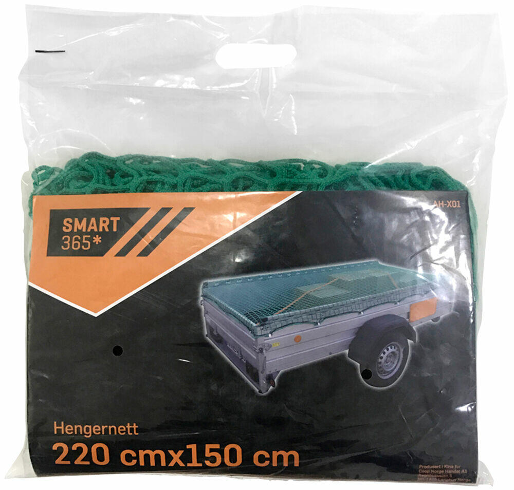 Smart 365* nett til tilhenger 220x150 cm