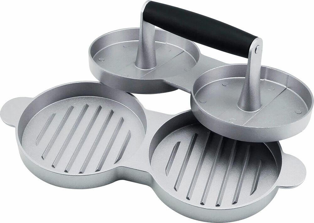 Produkt miniatyrebild FCC BBQ hamburgerpresse dobbel