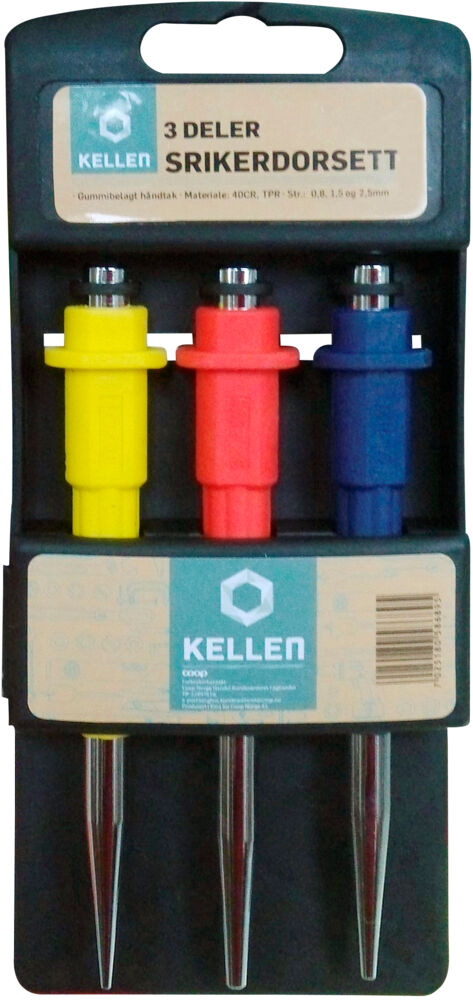 Produkt miniatyrebild Kellen spikerdor sett 3 deler