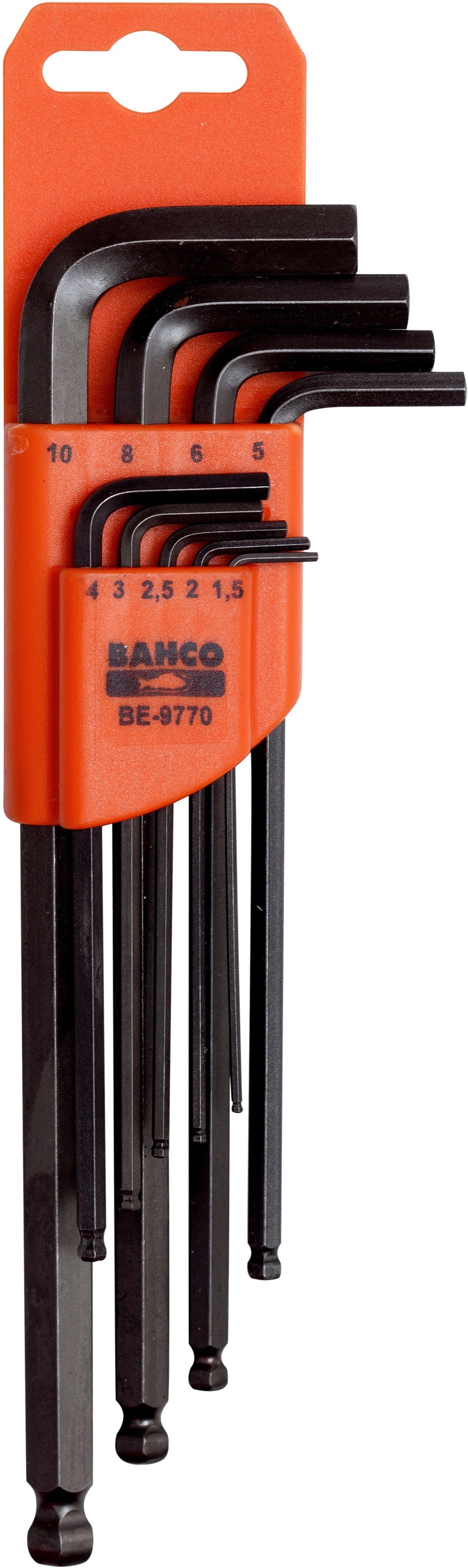 Produkt miniatyrebild Bahco Unbrako foldesett 2,5-10mm BE-9777B