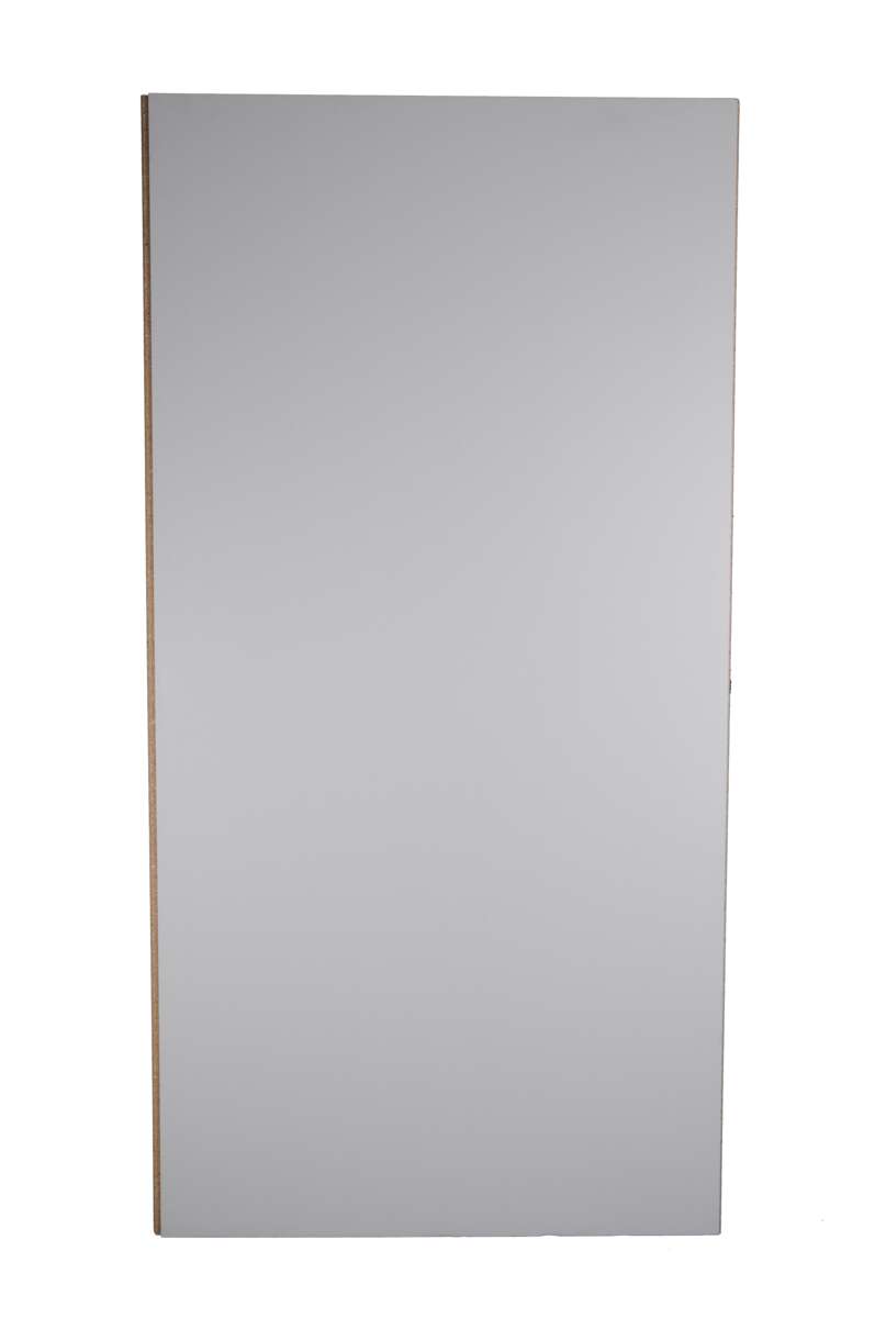 12x1220x2390 mm Sponplate vegg grunningsfoliert kilfals