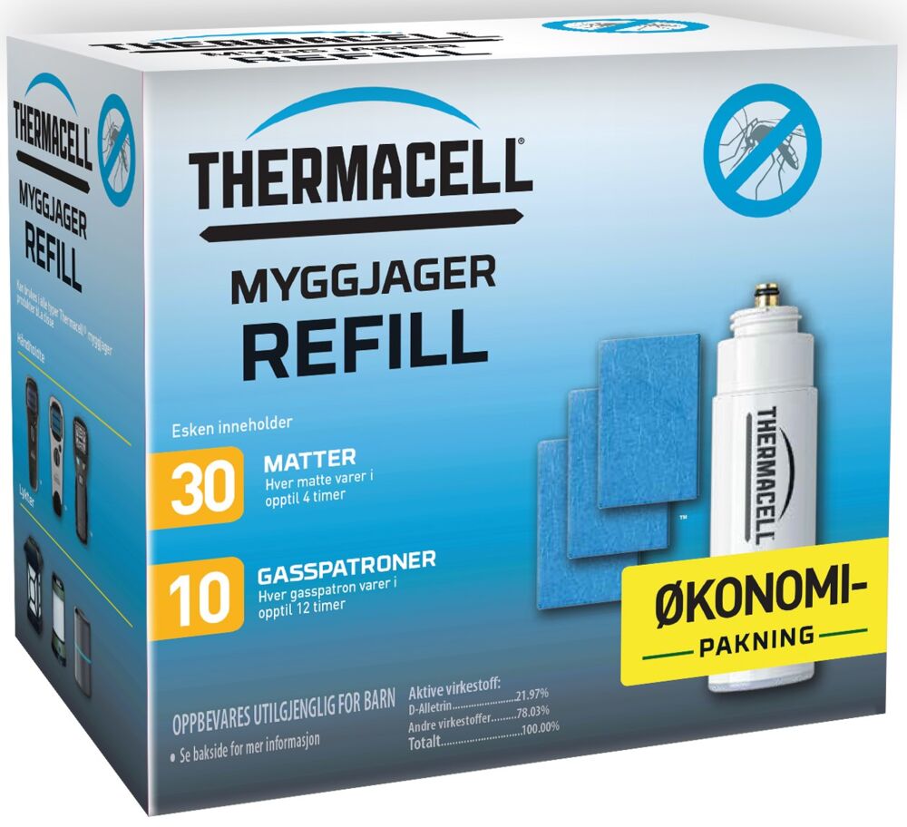Produkt miniatyrebild ThermaCELL R10 refill myggjager 10 pk