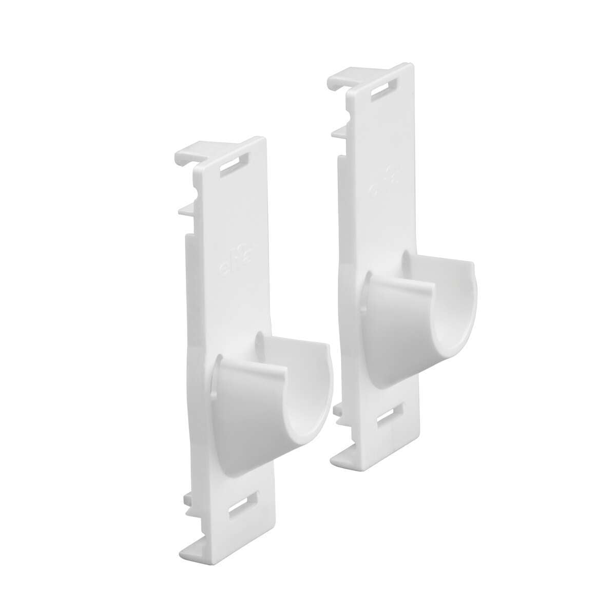 Elfa Standard og Mini garderobestangholder 2-pk