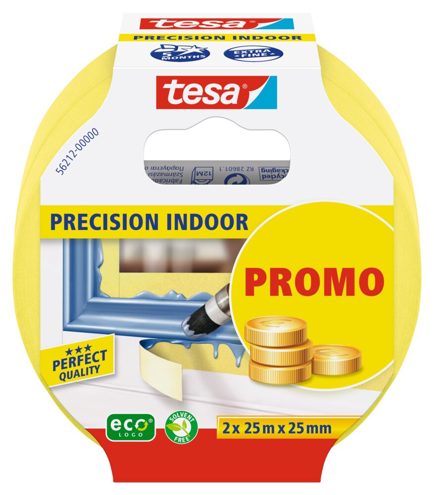 Produkt miniatyrebild Tesa Precision Indoor malertape 2-pk