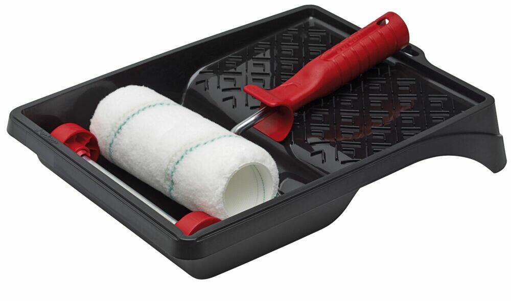 Bilde av Jordan Perfect vegg og tak 18 cm malerullesett perfect rullesett med rullekar, rullebøyle og malerull. Benyttes til jevne underlak som tak, vegg og gulv.