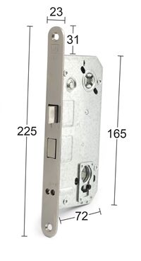 Bilde av Låskasse 65116 Høyre Sb