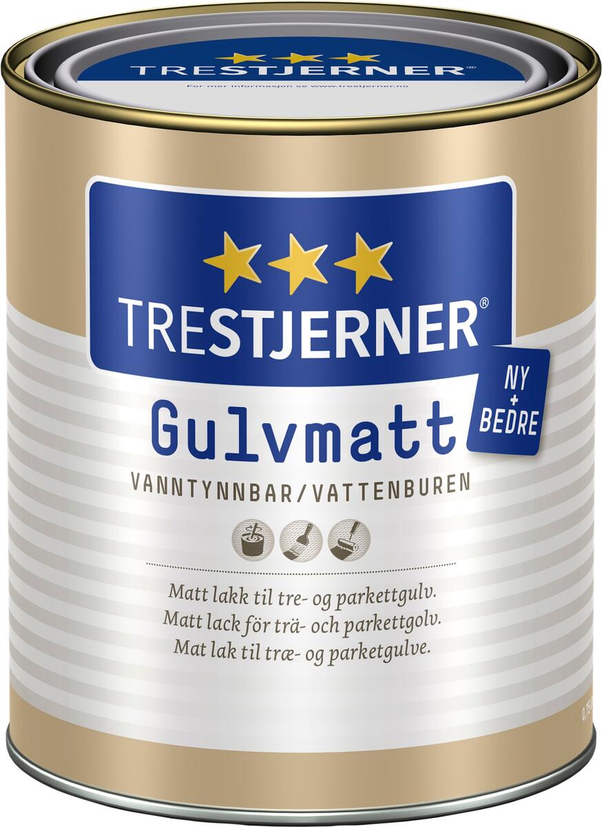 Produkt miniatyrebild Trestjerner gulvmatt