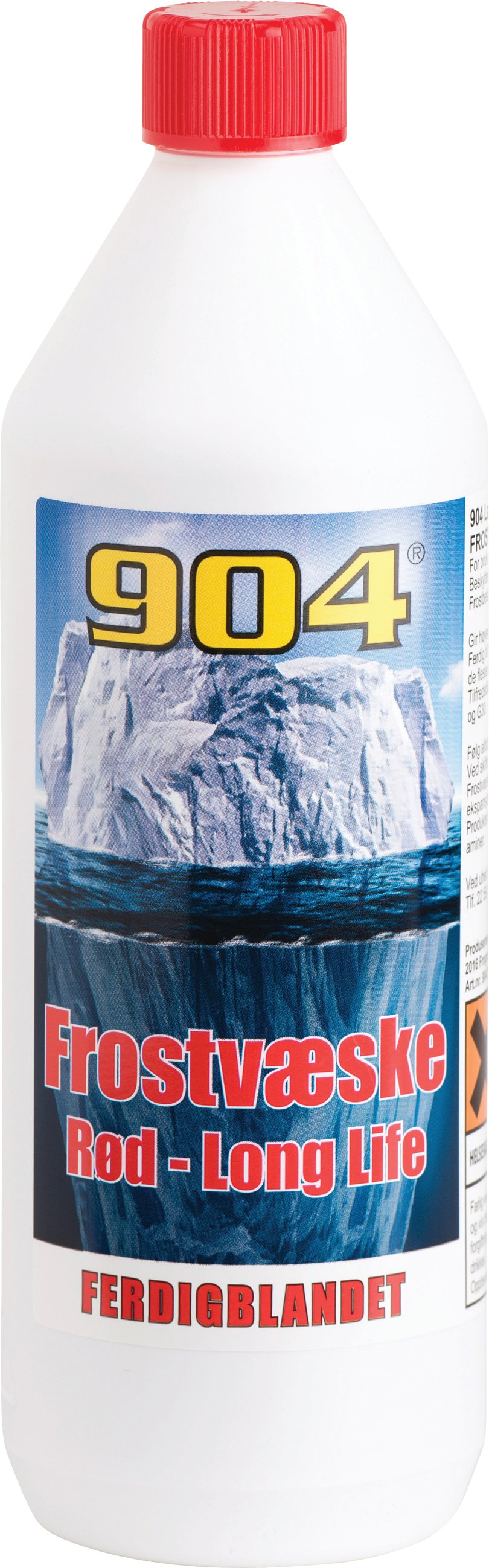904 Rød ferdigblandet frostvæske