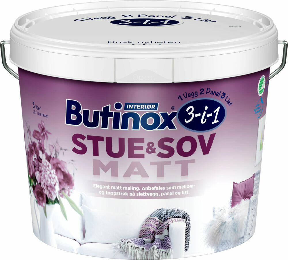 Produkt miniatyrebild Butinox Interiør Stue & Sov matt