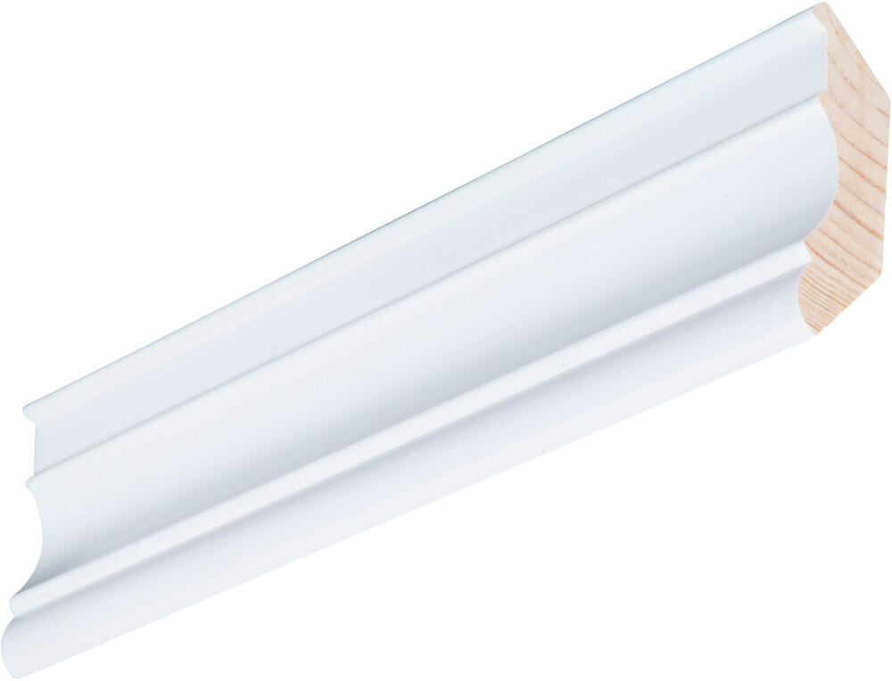 Bilde av 16x70x4400 Hulkil Hulkil kan benyttes som en tak- og hjørnelist. De små hulkilene blir ofte benyttet som avslutning til innvendige hjørner.