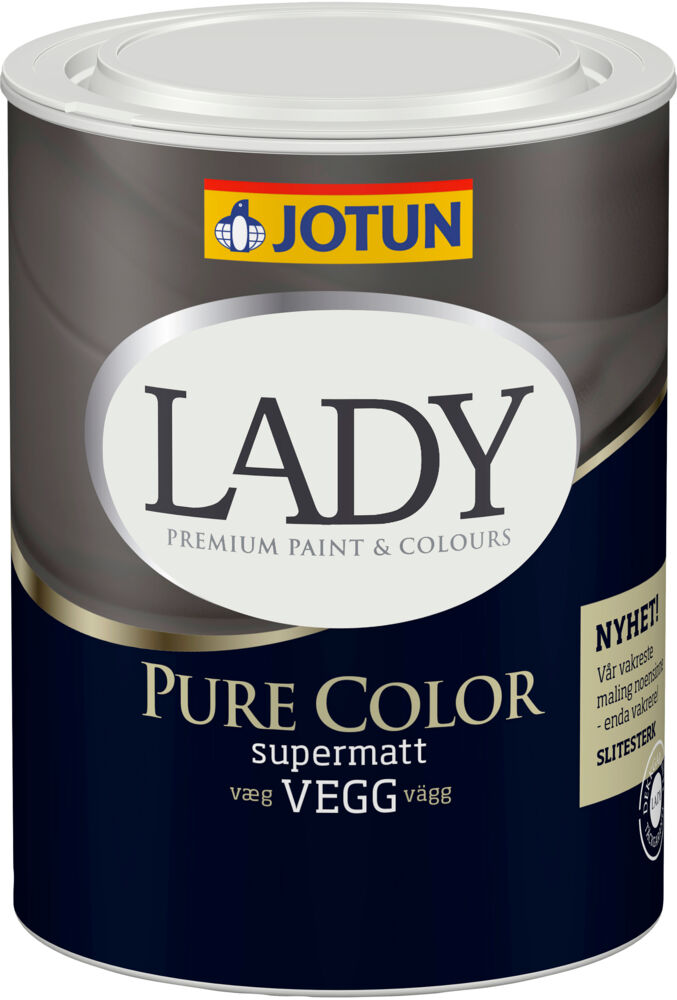 Produkt miniatyrebild Jotun Lady Pure Color 01/helmatt interiørmaling