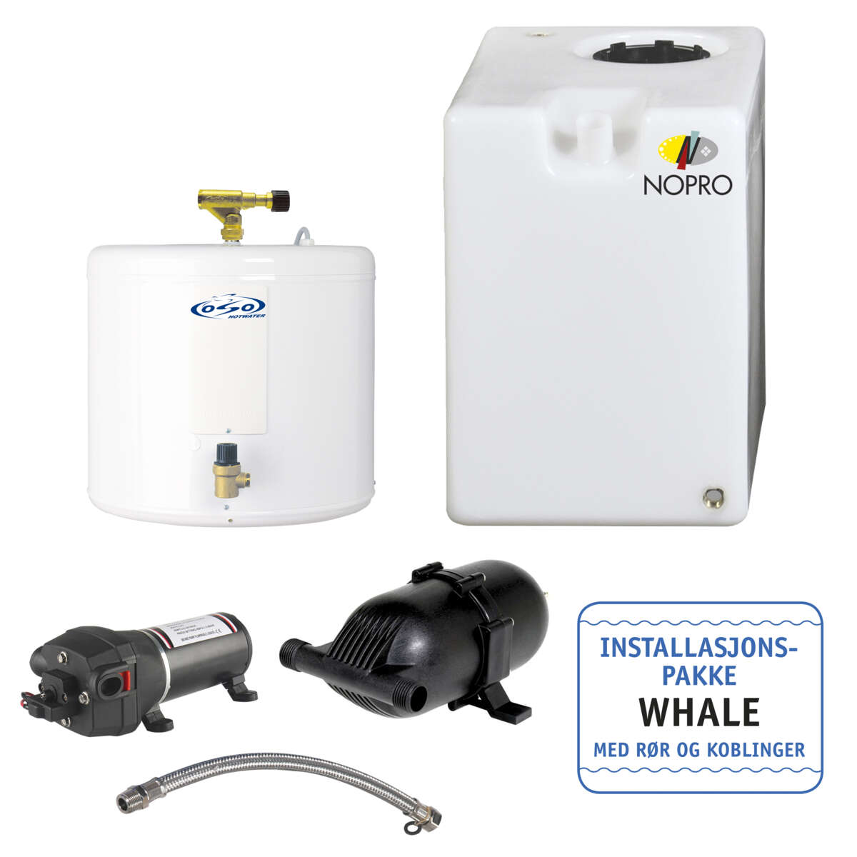 Vannpakke Sunwind Oso 230 volt/30 liter
