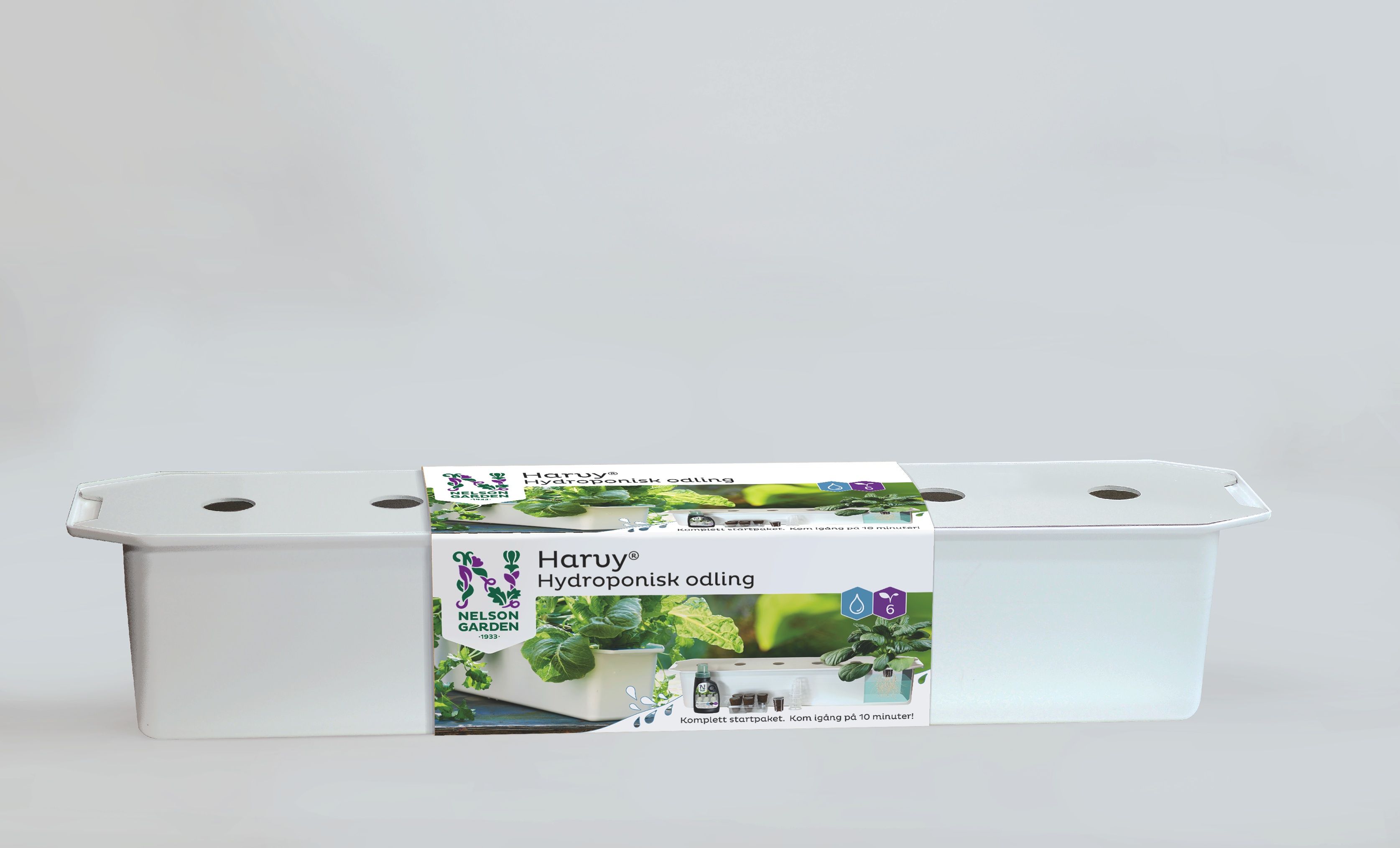 Produkt miniatyrebild Harvy hydroponisk odling - startpakke