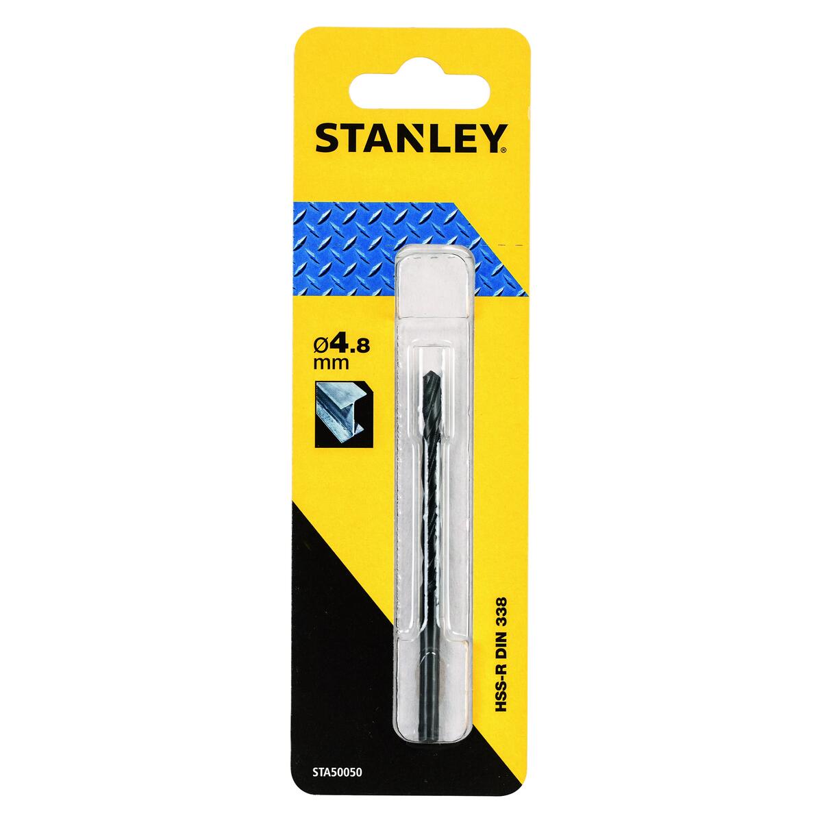 Stanley STA50050 Metallbor HSS-R 4.8MM | Obsbygg.no