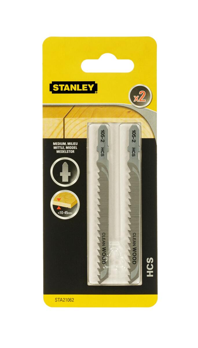 Stanley stikksagblad T 2 stk. for tre (STA21062)