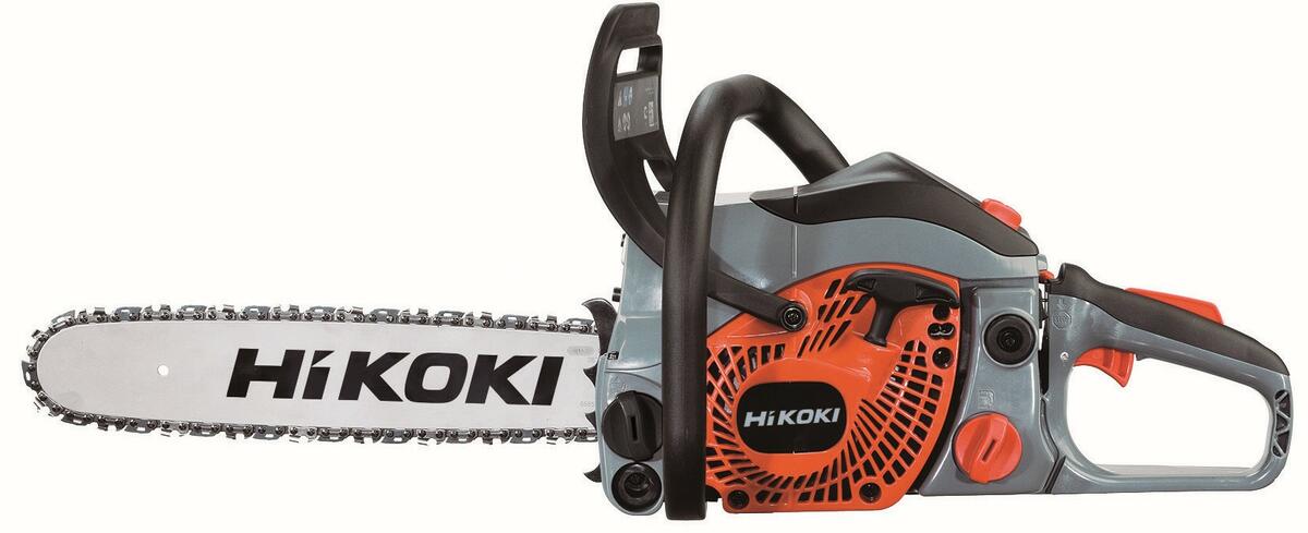 HiKOKI CS33EB(P) motorsag Kompakt, velbalansert og lett motorsag med standard håndtak. Sverdlengde 300 mm (12").