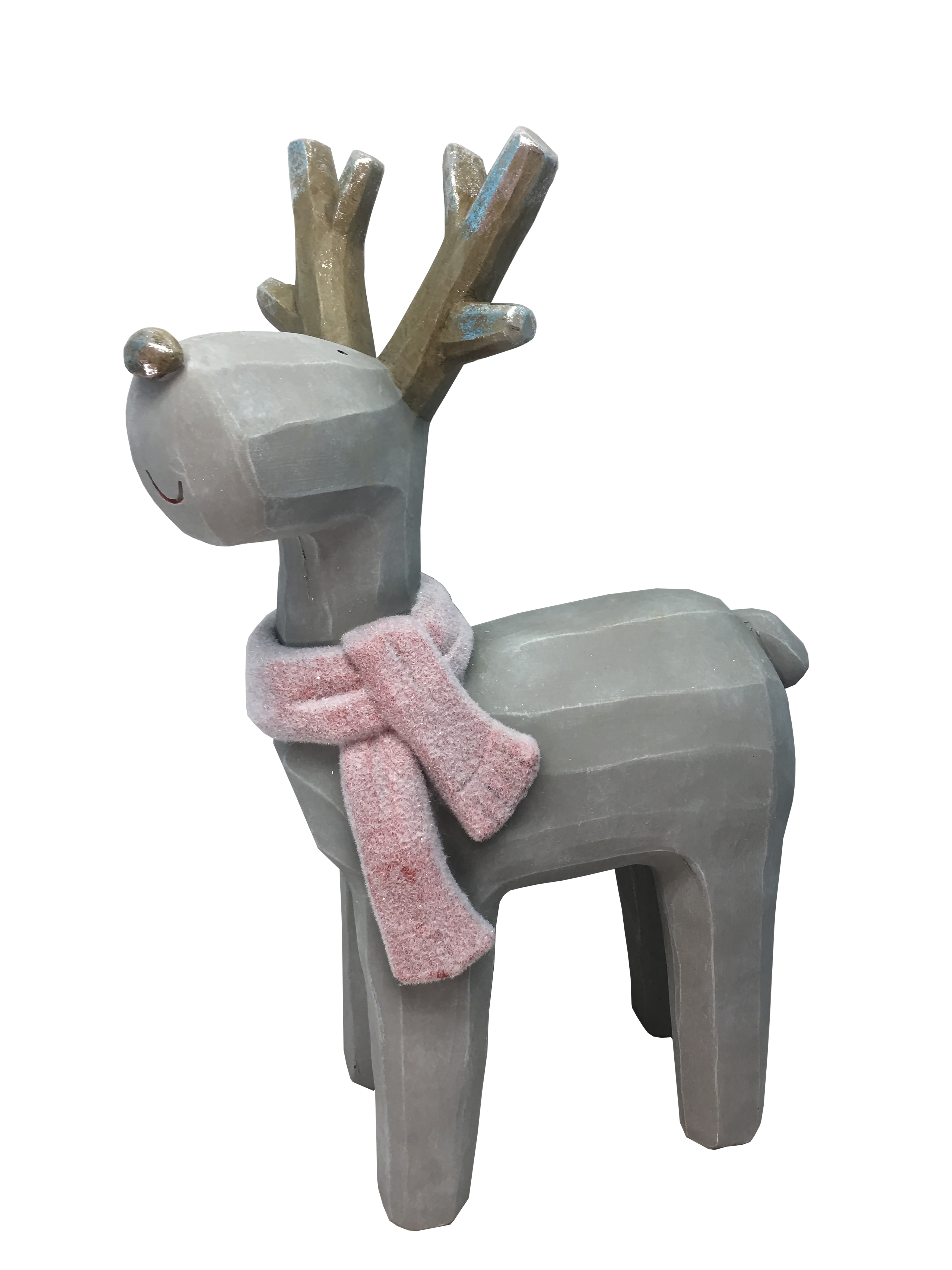 Produkt miniatyrebild Reinsdyr hagefigur