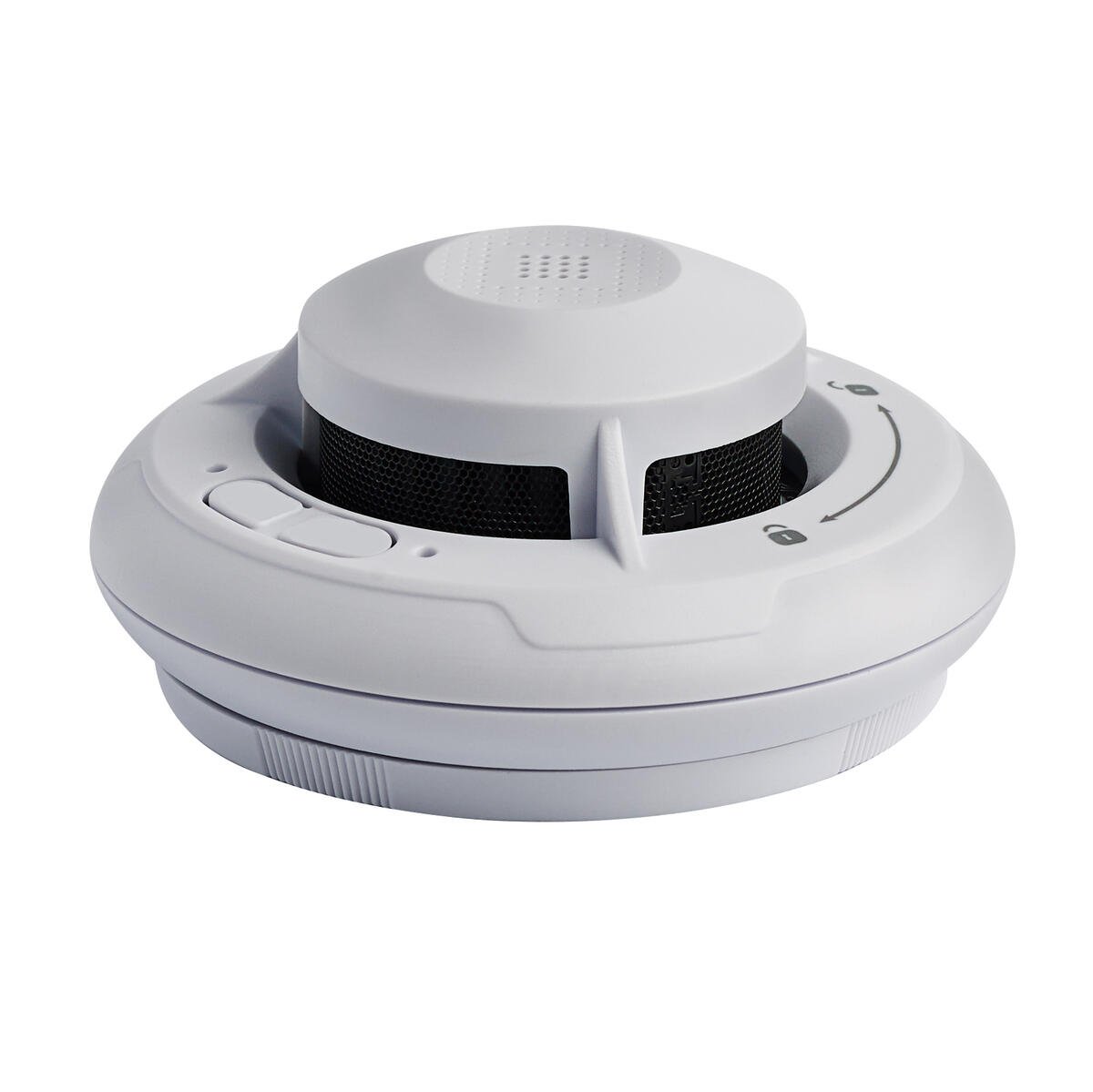 No-Flame Wi-Fi røykvarsler, 3 pk Røykvarslerene kan brukes separat, eller med Wi-Fi Smart Home systemet: Gateway sentral med APP styring.