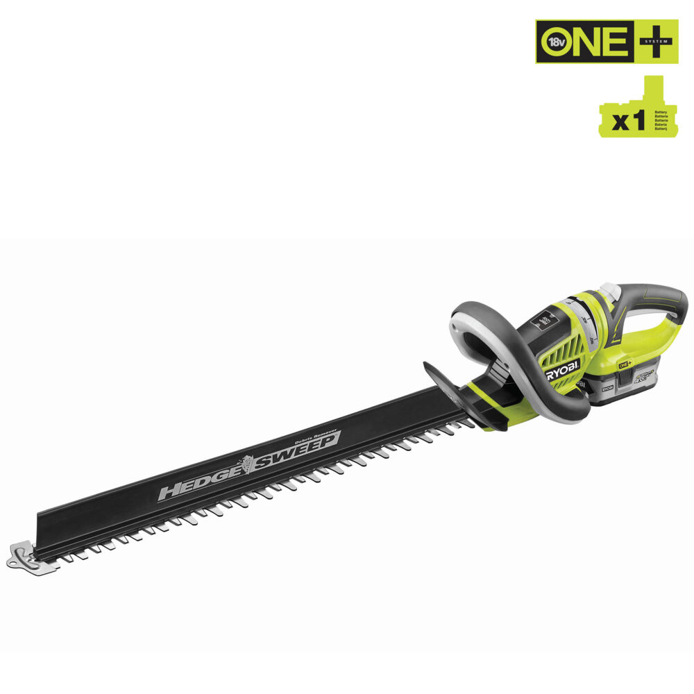 Produkt miniatyrebild Ryobi RHT1855R40F Hekksaks m/batteri