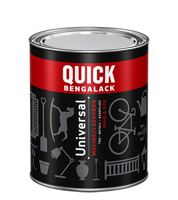 Produkt miniatyrebild Quick Bengalack Universal silkematt maling