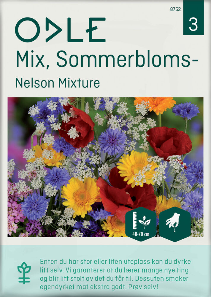 Produkt miniatyrebild Odle 'Nelson Mixture' sommerblomster frø